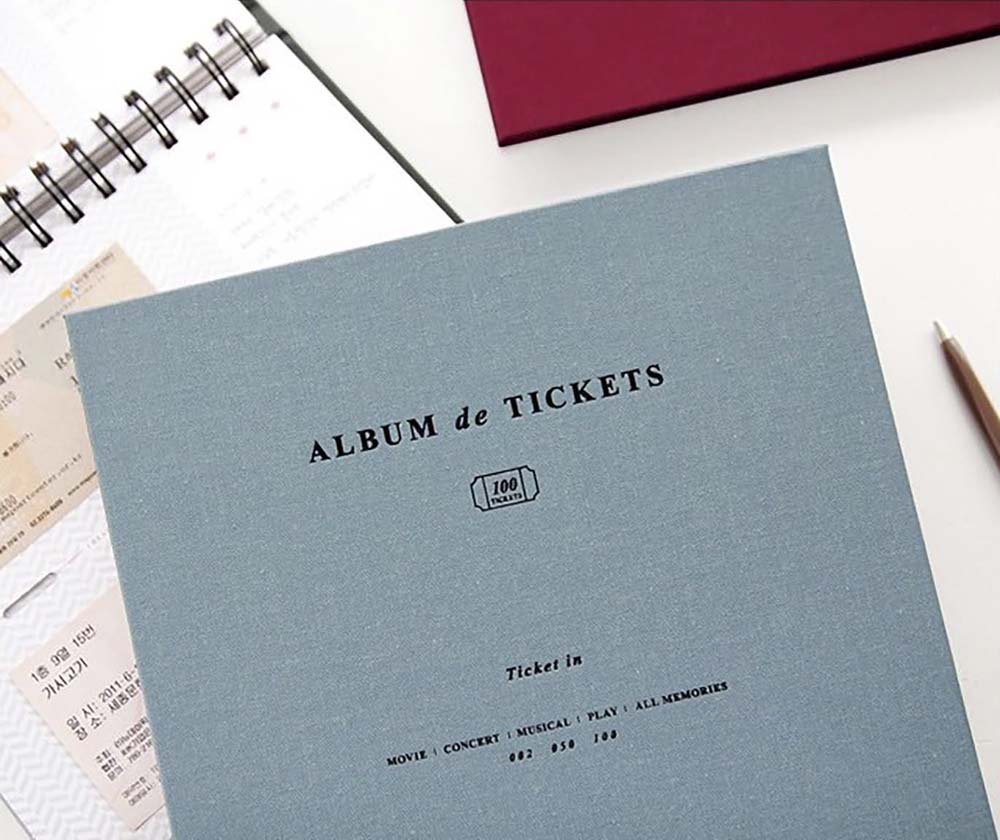 Iconic | Álbum de Tickets Ticket in V4 Indi Blue - Image 7