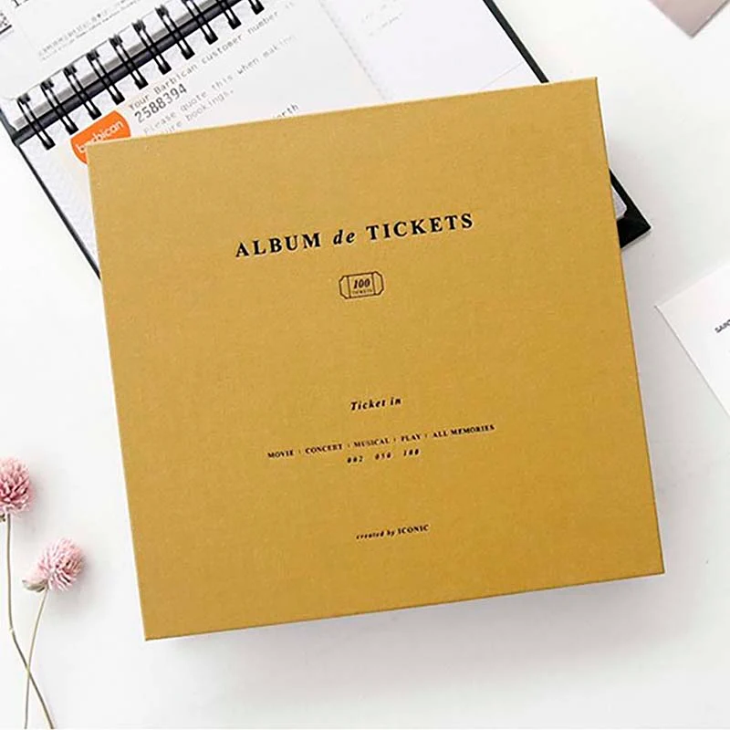 Iconic | Álbum de Tickets Ticket in V4 Mustard