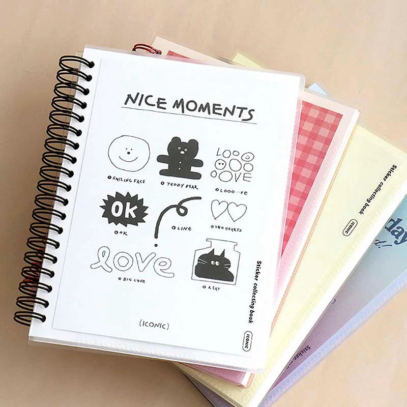 Iconic | Álbum para Guardar Pegatinas Sticker Collecting Book White - Image 3