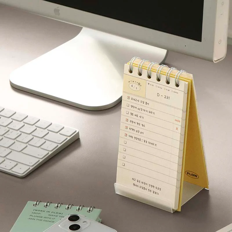 Iconic | Bloc Checklist Flow Butter Yellow - Image 4