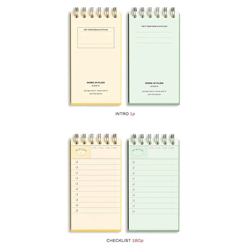 Iconic | Bloc Checklist Flow Butter Yellow - Image 7