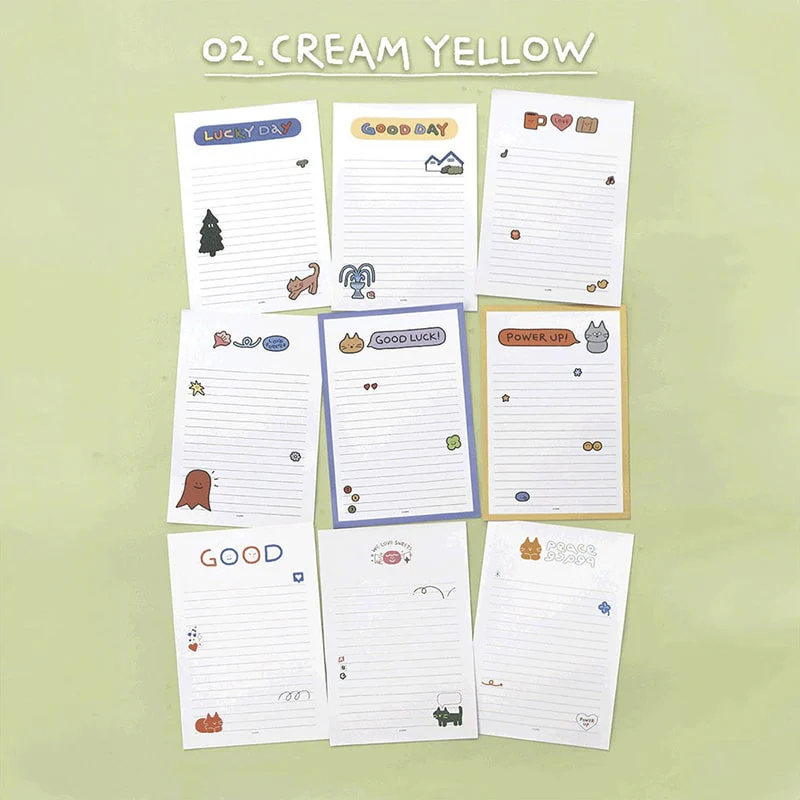 Iconic | Bloc de Notas Doodle Cream Yellow - Image 2