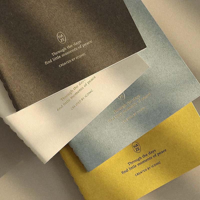 Iconic | Cuaderno de Bolsillo Haze Pale Blue (Rayas) - Image 6