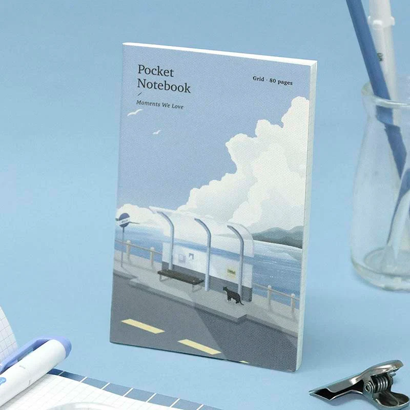 Iconic | Cuaderno de Bolsillo v3 Bus Stop (Cuadros)