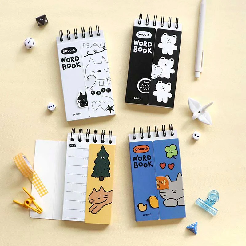Iconic | Cuaderno de Vocabulario Doodle Black - Image 7