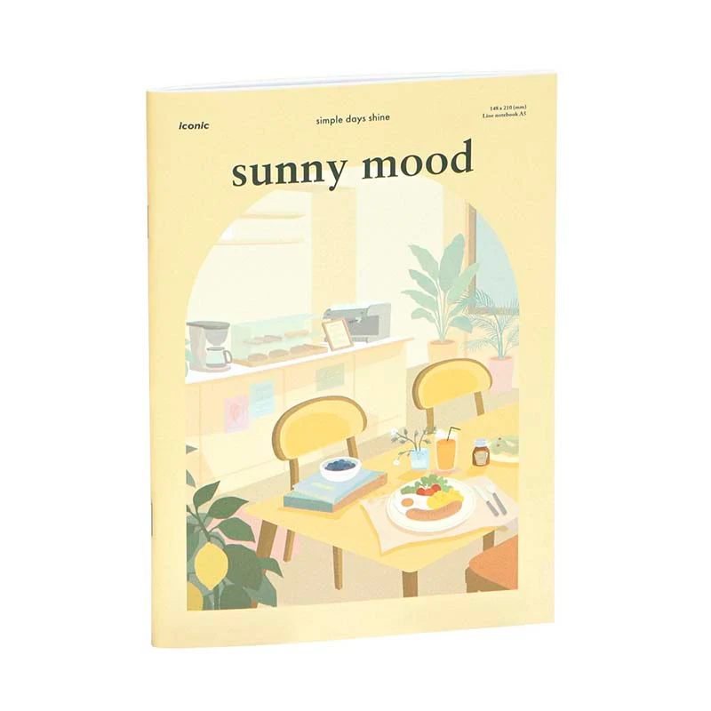 Iconic | Cuaderno Haru A5 Sunny Mood (Rayas)