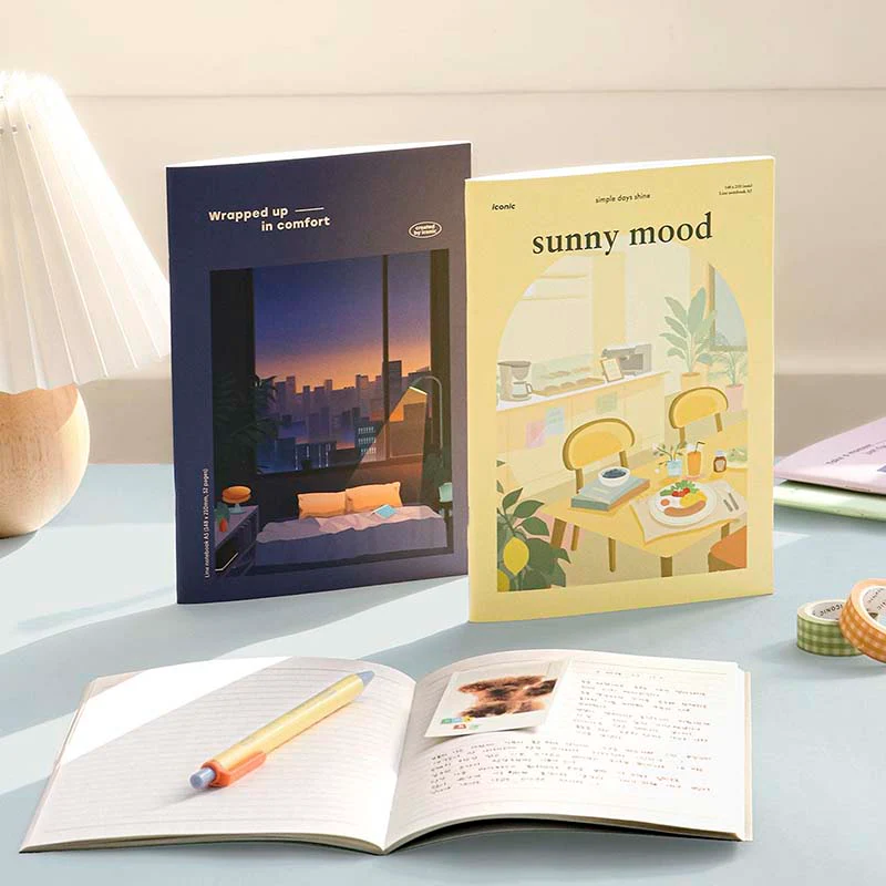 Iconic | Cuaderno Haru A5 Sunny Mood (Rayas) - Image 10