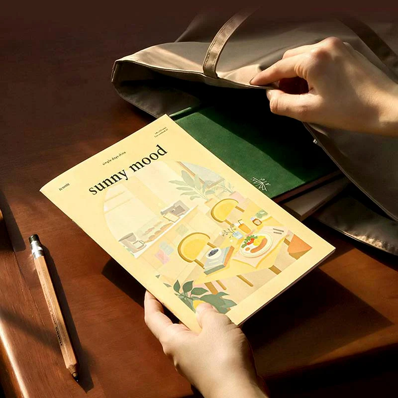 Iconic | Cuaderno Haru A5 Sunny Mood (Rayas) - Image 2