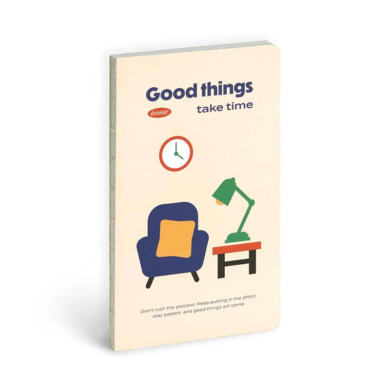 Iconic | Cuaderno Slow B6 Good Things (Cuadros)