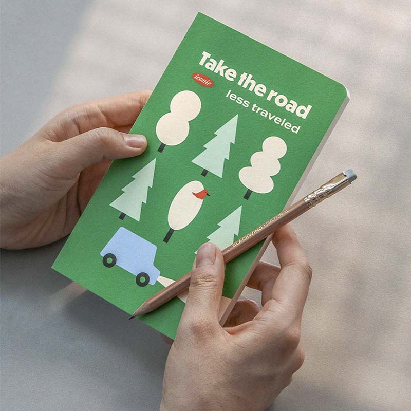 Iconic | Cuaderno Slow B6 The Road (Cuadros) - Image 2