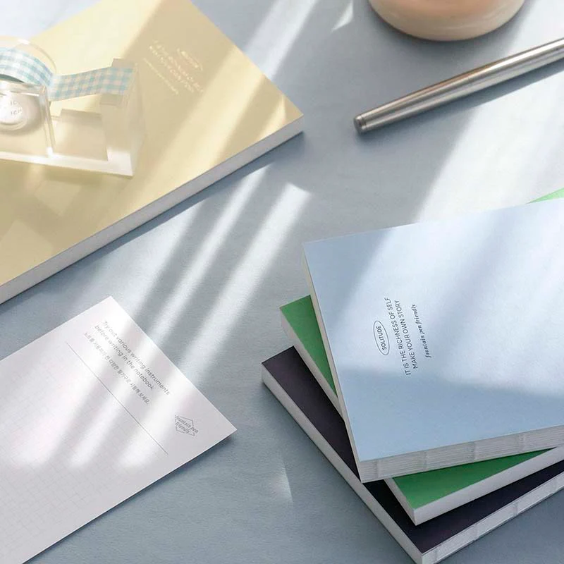 Iconic | Cuaderno Solitude B6 Powder Blue (Cuadros) - Image 11