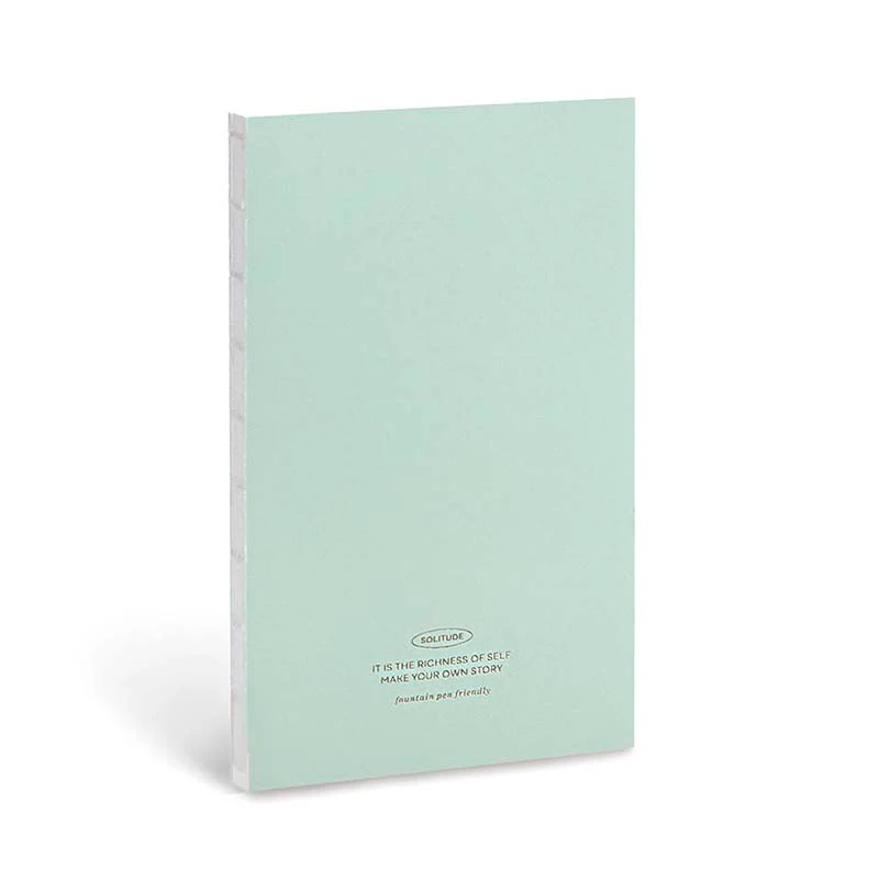 Iconic | Cuaderno Solitude B6 Soft Mint (Rayas)