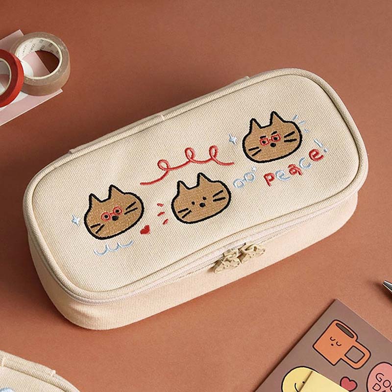 Iconic | Estuche Doodle Cream Beige