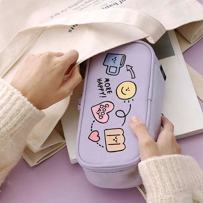 Iconic | Estuche Doodle Lavender - Image 2