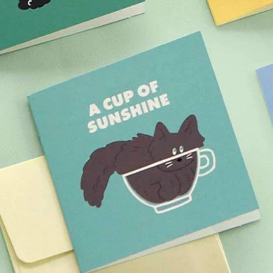 Iconic | Mini Tarjeta de Felicitación Friends A Cup Of Sunshine - Image 2