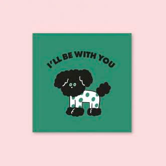 Iconic | Mini Tarjeta de Felicitación Friends I'll Be With You