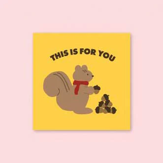 Iconic | Mini Tarjeta de Felicitación Friends This Is For You