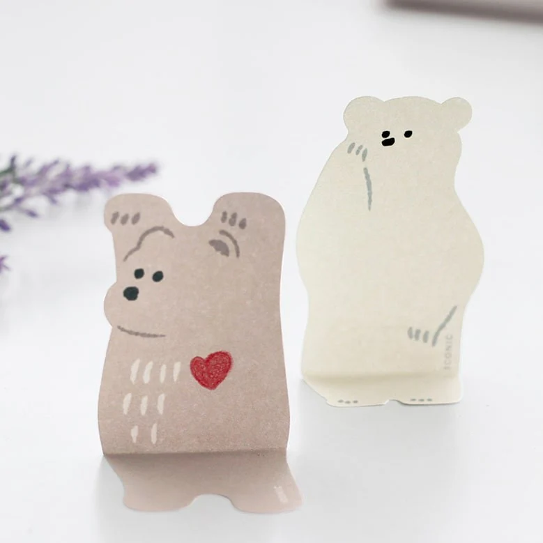 Iconic | Notas Adhesivas Animal Polar Bear - Image 2