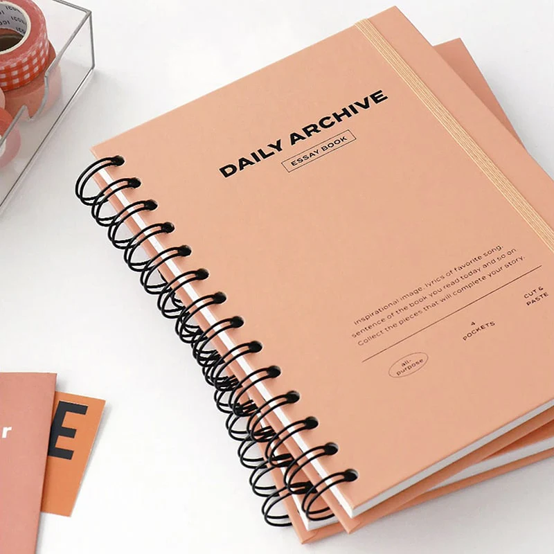 Iconic | Planificador Daily Archiving Book Peach Coral - Image 8