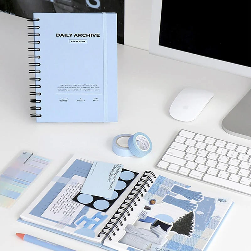 Iconic | Planificador Daily Archiving Book Powder Blue - Image 8