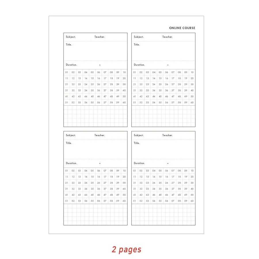 Iconic | Planificador de Estudio Hey Day Beige - Image 20