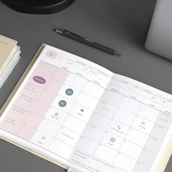 Iconic | Planificador Office Mint Grey - Image 16