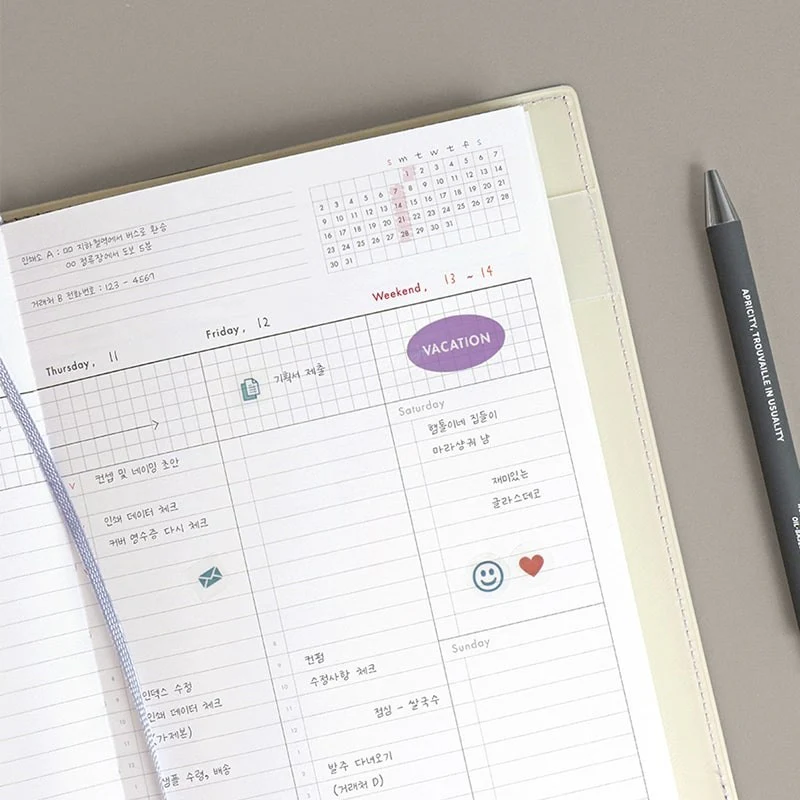 Iconic | Planificador Office Mint Grey - Image 19