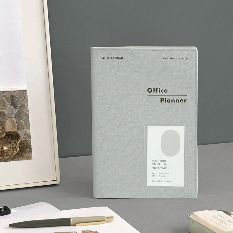 Iconic | Planificador Office Mint Grey - Image 2