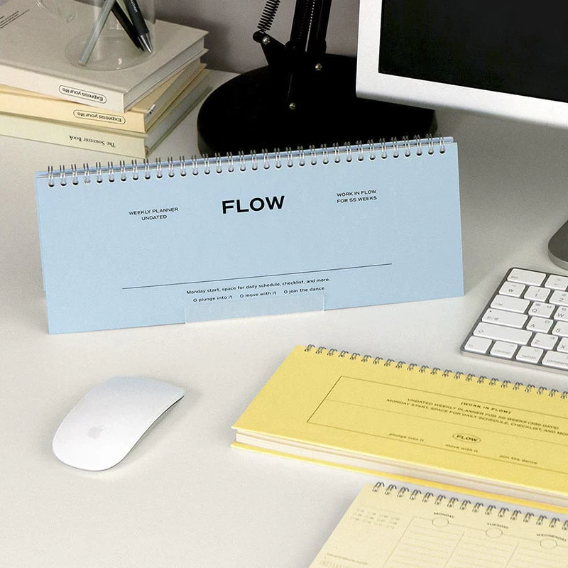 Iconic | Planificador Semanal Flow Soft Blue - Image 6