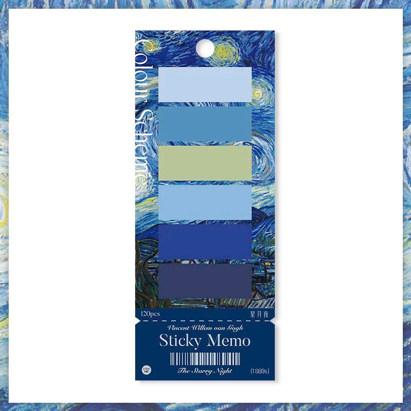 Infeel.me | Notas Adhesivas Color Scheme Starry Night