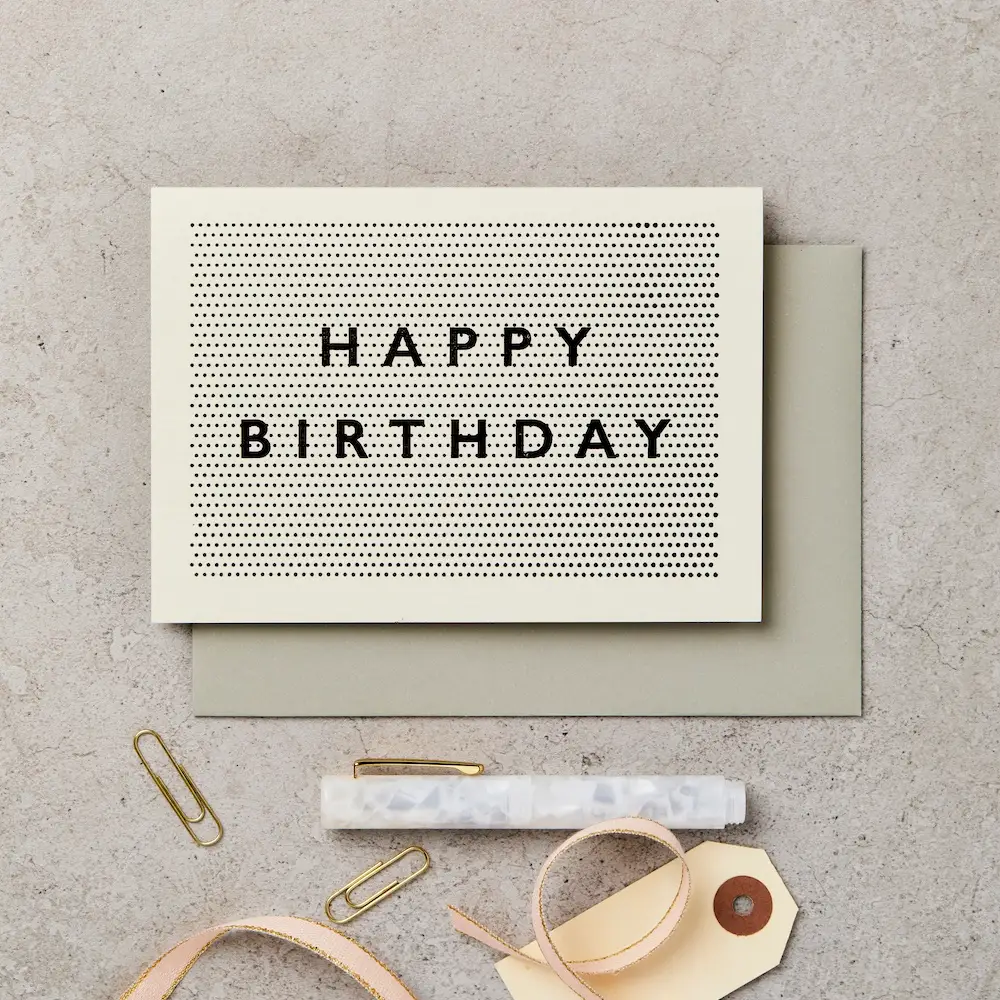Katie Leamon | Tarjeta de Felicitación PinPoint Birthday