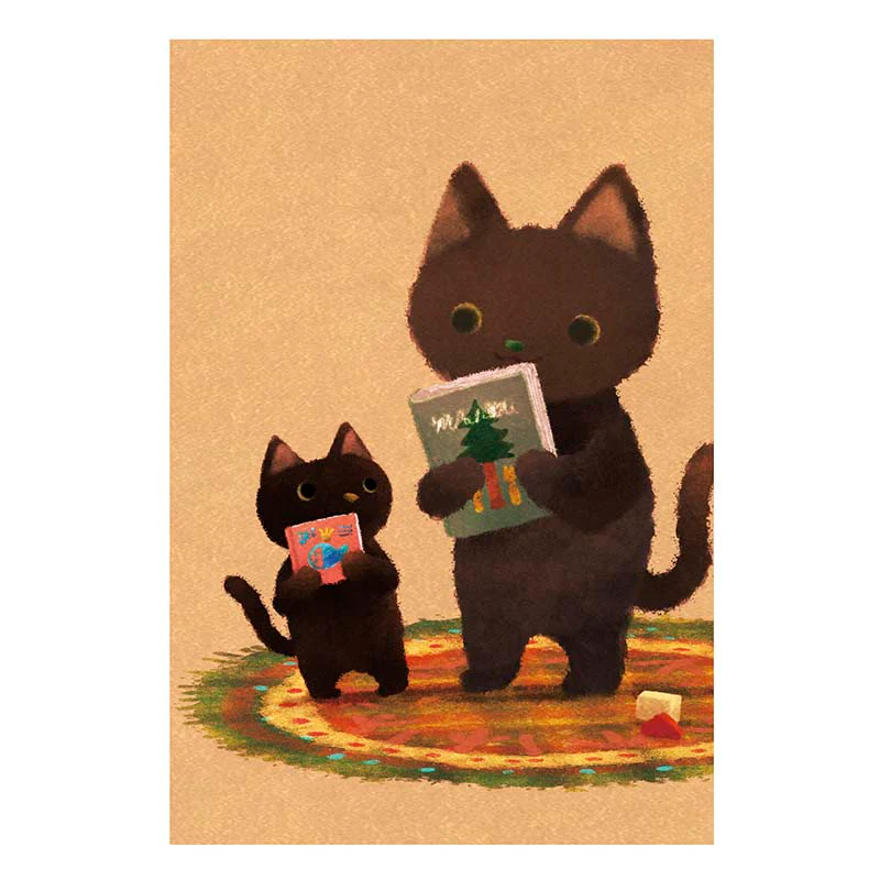 Kenaf | Postal Cat Time for Reading