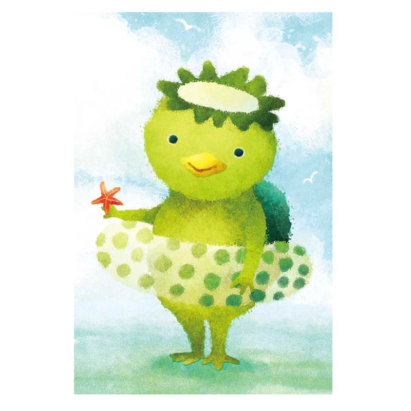Kenaf | Postal Kappa I Went To The Beach