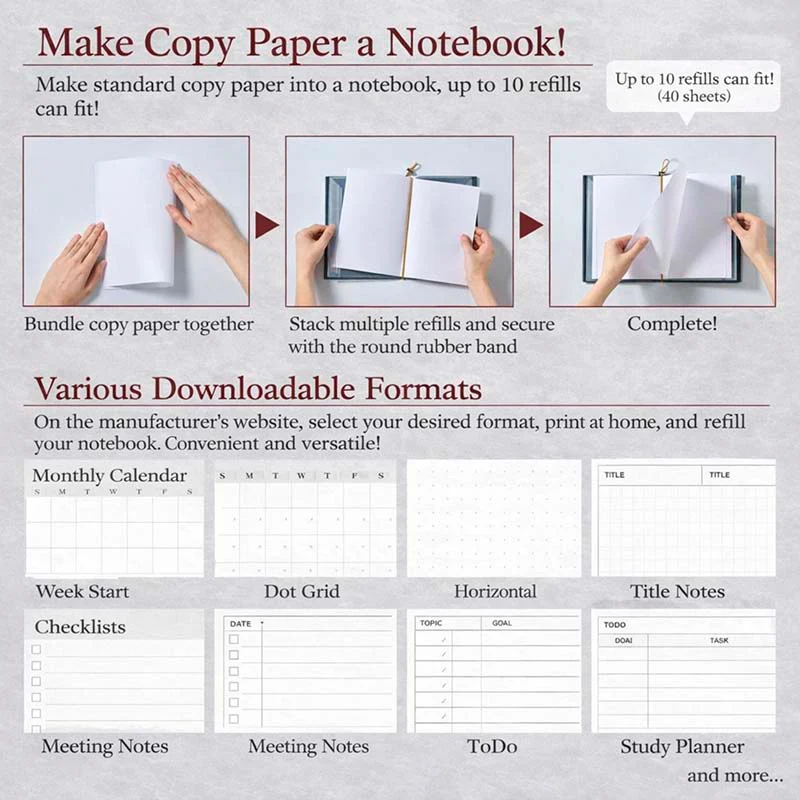 King Jim | Cuaderno Archivador Filing Note A5 Red - Image 4