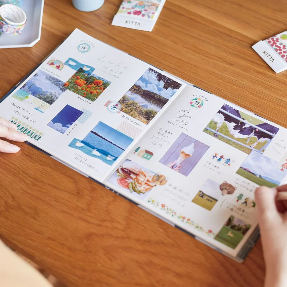 King Jim | Cuaderno Hitotoki Square Patchwork - Image 3