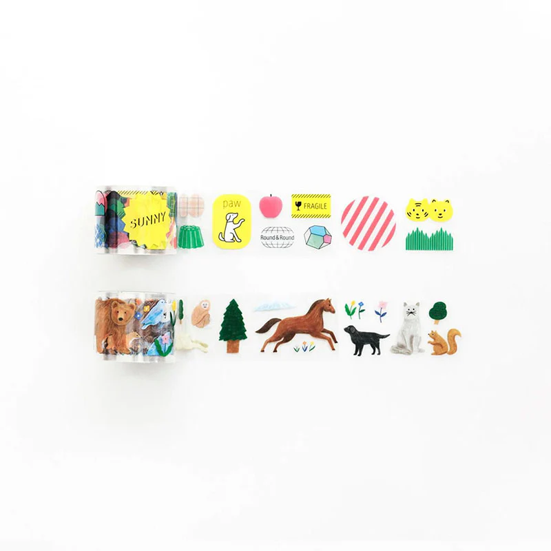 King Jim | Pegatinas en Rollo SODA Transparent Variety (30mm) - Image 5