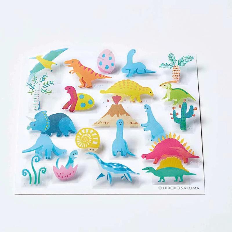 King Jim | Pegatinas POP UP Dinosaur