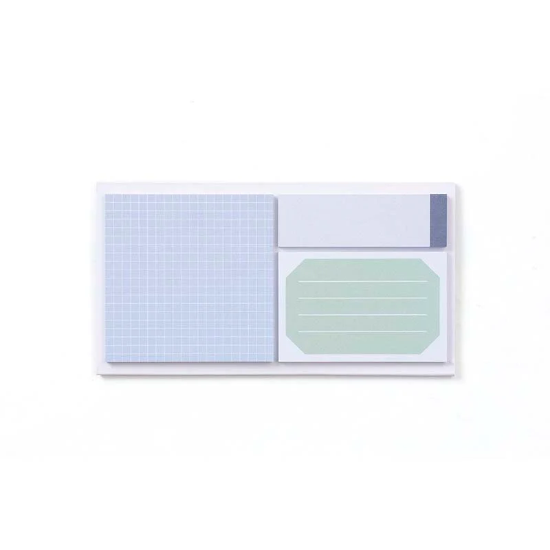 King Jim | Set de Notas Adhesivas EMILY Assortment Pale Blue