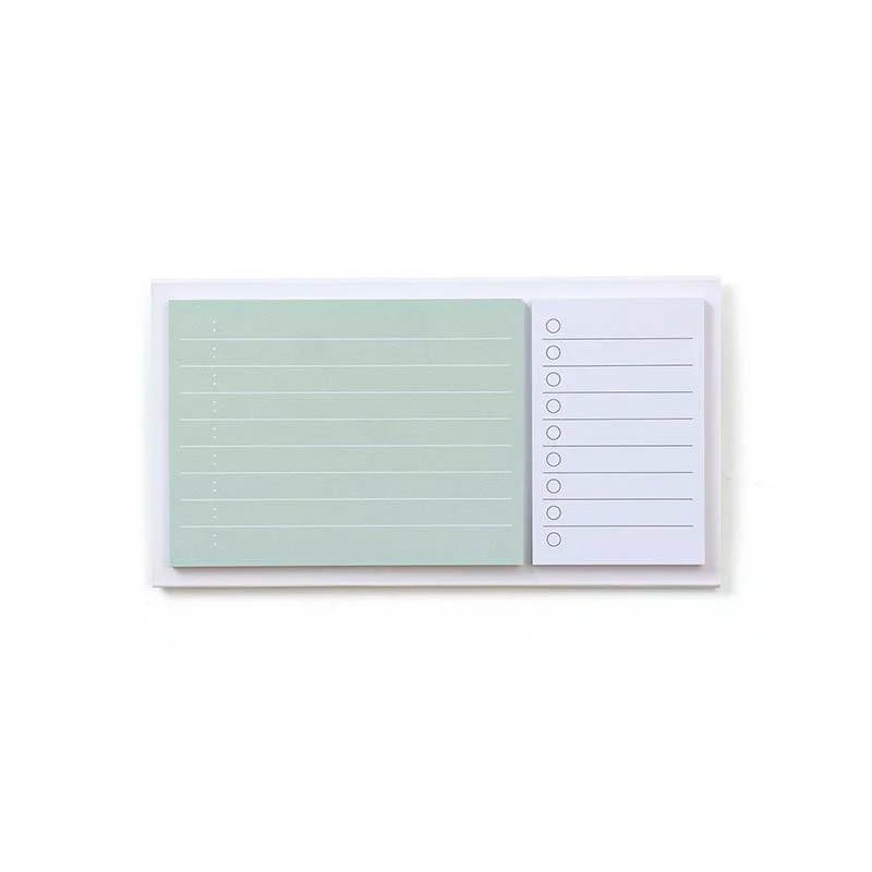 King Jim | Set de Notas Adhesivas EMILY Schedule Pale Green