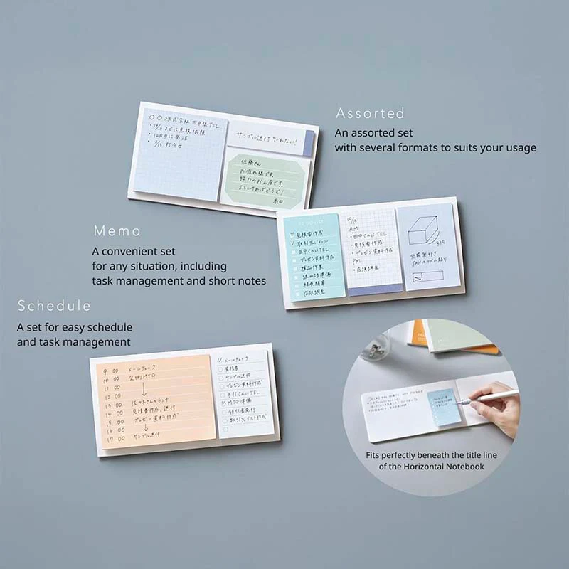 King Jim | Set de Notas Adhesivas EMILY Schedule Pale Green - Image 2
