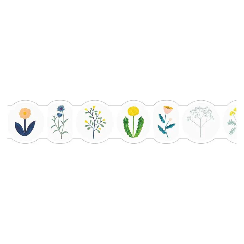 King Jim | SODA Transparent Pet Tape Wildflower (30mm) - Image 2