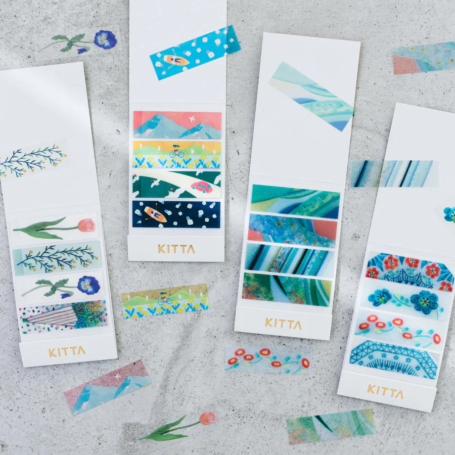 King Jim | Washi Tape Precortado KITTA Clear Flower - Image 3