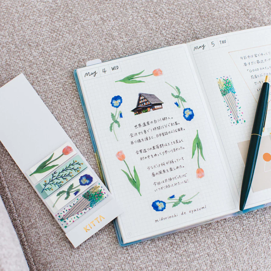 King Jim | Washi Tape Precortado KITTA Clear Flower - Image 4