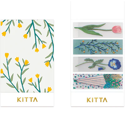 King Jim | Washi Tape Precortado KITTA Clear Flower - Image 6