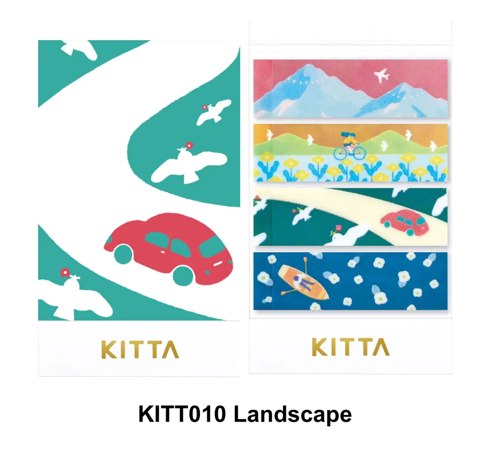 King Jim | Washi Tape Precortado KITTA Clear Landscape - Image 3