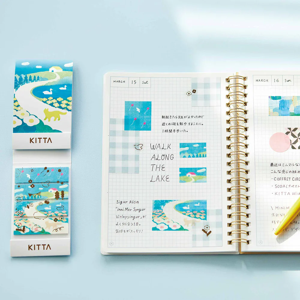 King Jim | Washi Tape Precortado KITTA Collage Hill - Image 7