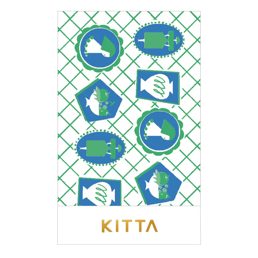 King Jim | Washi Tape Precortado KITTA Collage Planet - Image 2