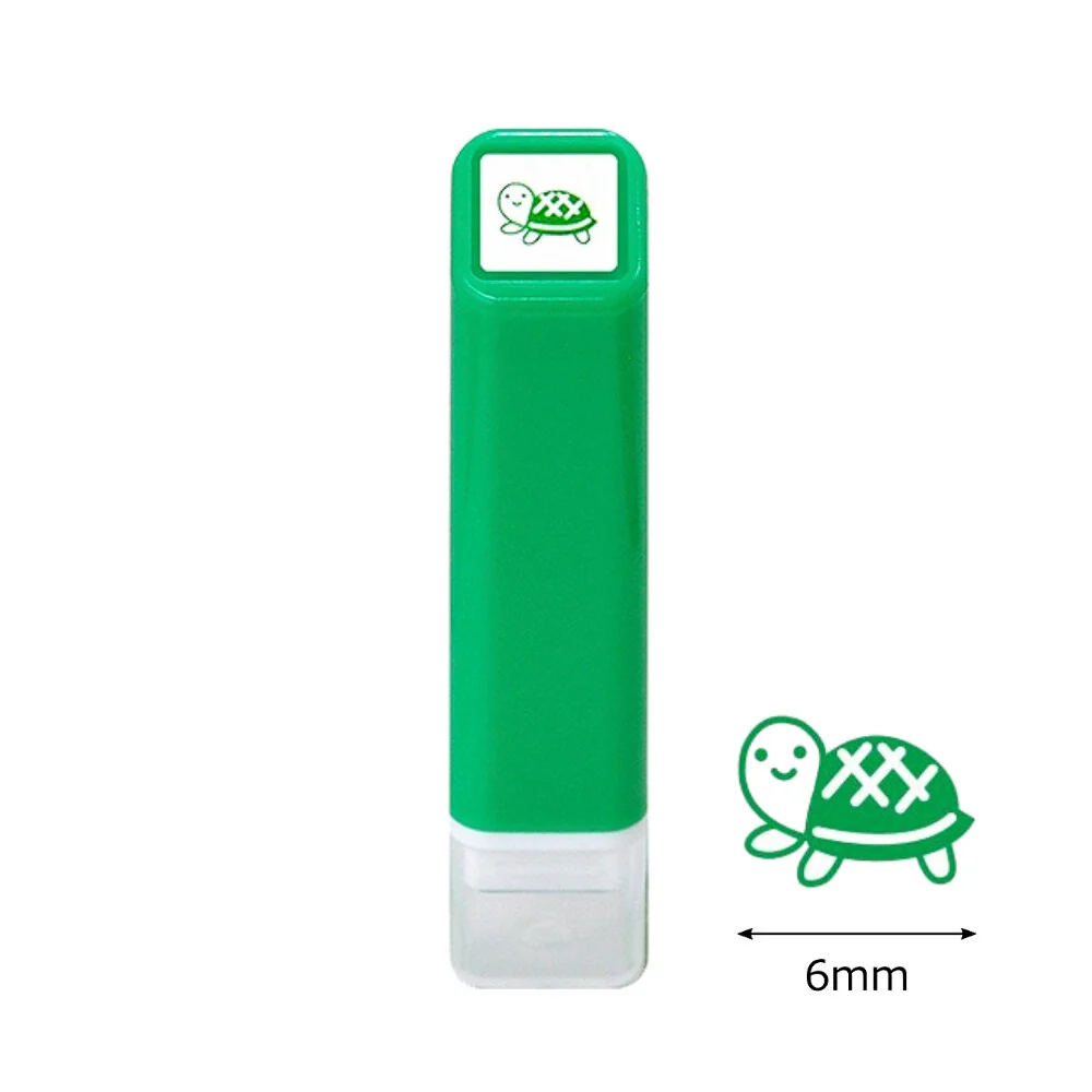 Kodomo No Kao | Mini Sello Entintado Tortuga - Image 2