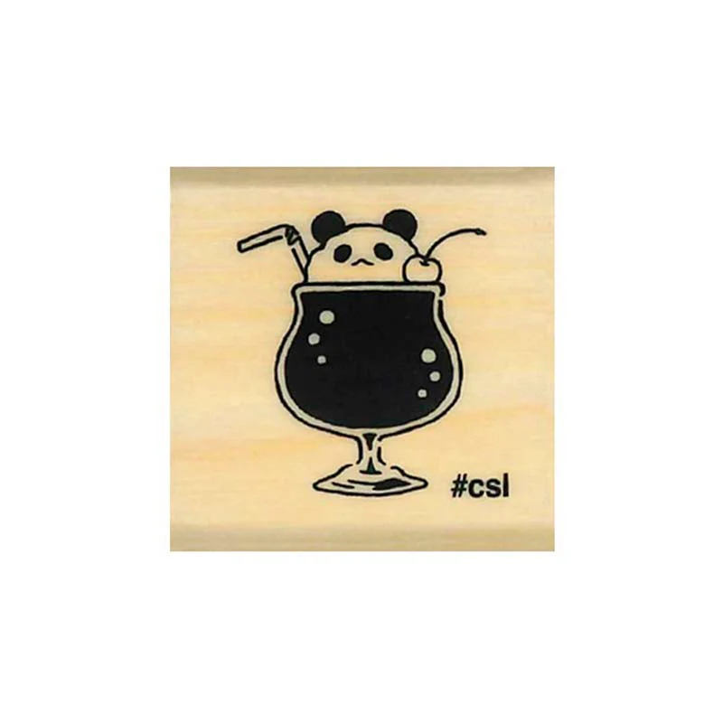 Kodomo No Kao | Sello I Love Stamp Panda Soda
