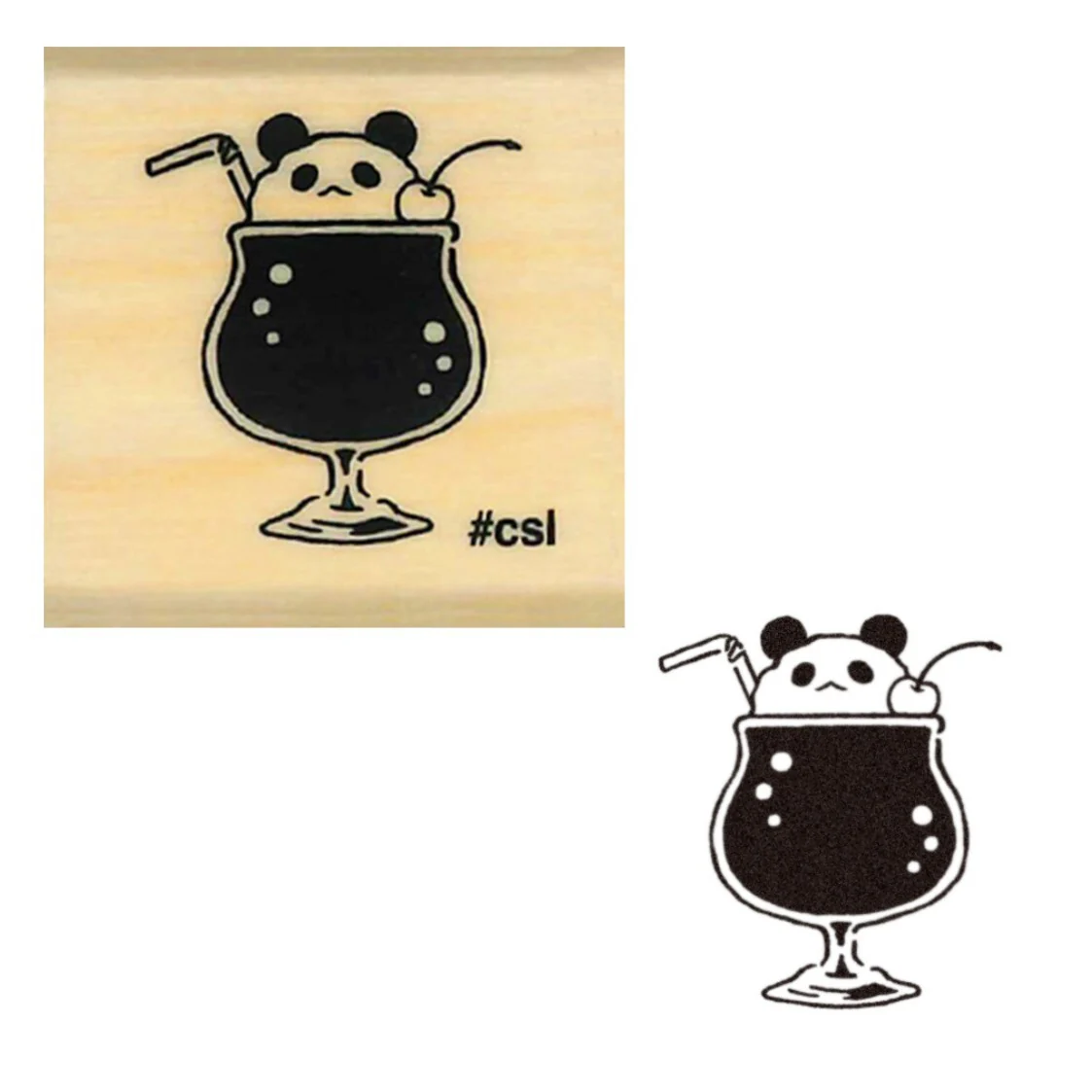 Kodomo No Kao | Sello I Love Stamp Panda Soda - Image 3